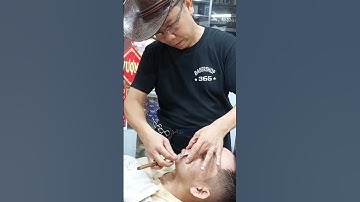 cách Cạo râu #barbershop #tocnam #hair #haircut #barber #hairstyle #caorau#cachcaorau