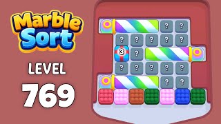 Marble Sort level 769 walkthrough solution 
