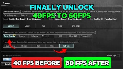 Finally FPS Upgrade 40 To 60 😱 Bgmi Super Smooth Option Showing Trick 🤯 | Super Smooth Graphics🔥