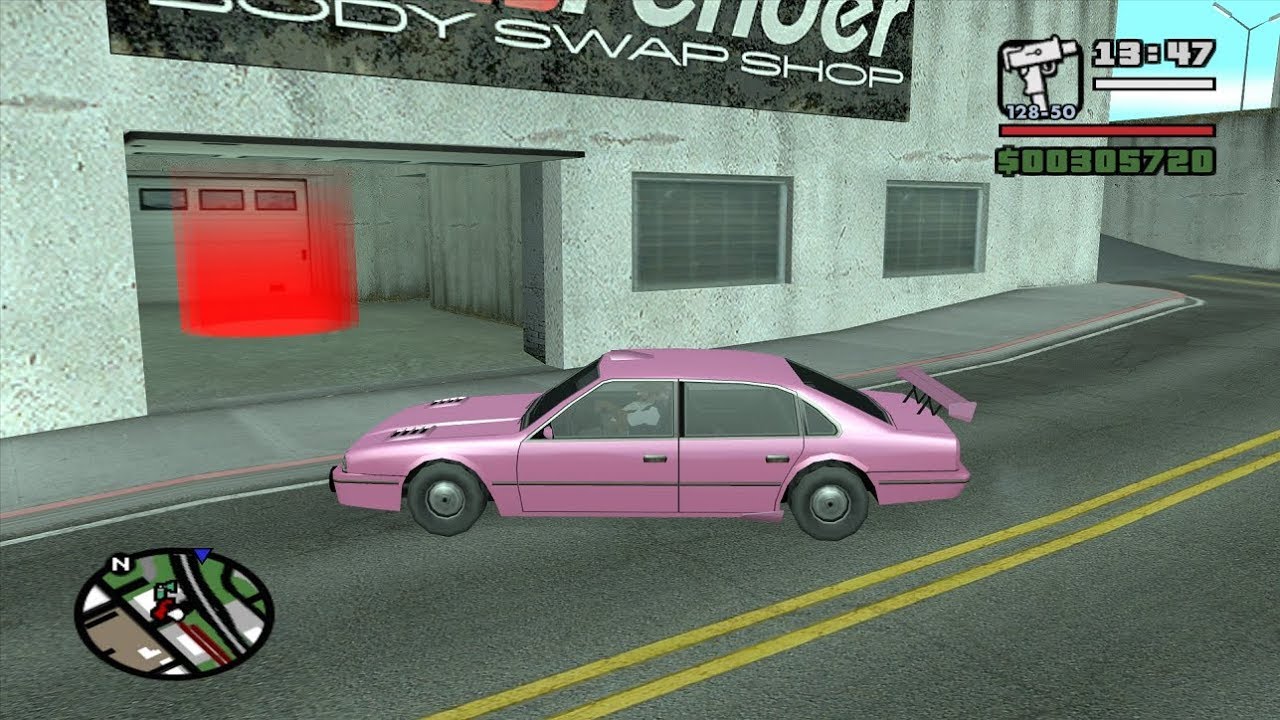 GTA San Andreas Wear Flowers in Your Hair Garage mission 1 YouTube