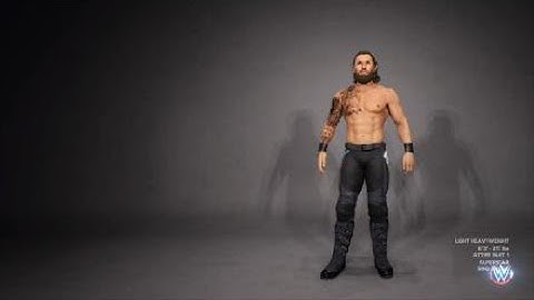 WWE 2K23 create a superstar creating brand new wrestler called Jeremy Kazarian wrestler