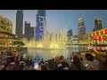 World's LARGEST DANCING FOUNTAIN at THE DUBAI MALL - Tourist should not miss that!