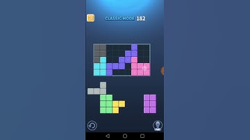Block Puzzle King Classic Level 182 Walkthrough Solution