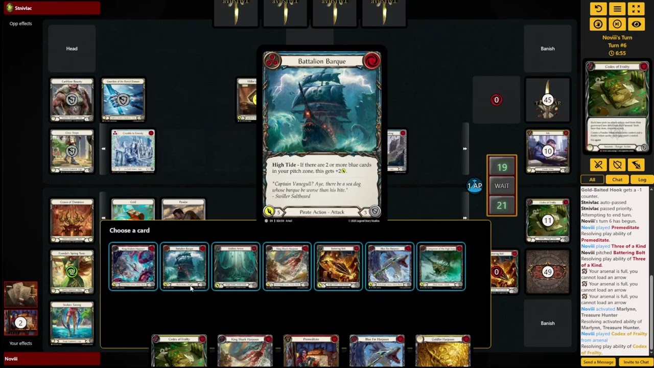 [SEA] Marlynn, Treasure Hunter vs Aggro Jarl Vetreiđi - Flesh and Blood CC Gameplay