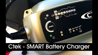 Intelligent Car BATTERY CHARGER Ctek MXS10 AGM Battery  4K HD