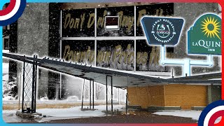 What's left of abandoned Phillips 66 + former Village Inn (Cheyenne, WY) | Optopolis