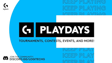 Introducing Logitech G PLAYDAYS