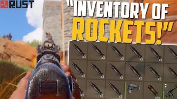 RUST | "INVENTORY OF ROCKETS!" (Rust Counter-Raid & PvP Highlights)