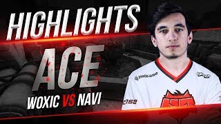 Highlight: w0xic vs NaVi at ESL Pro League Season 6 Europe