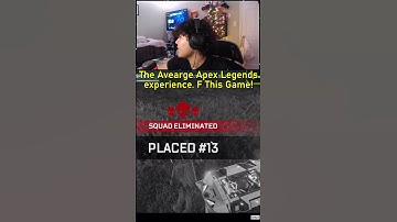 The Average Apex Legends experience. F This Game! | s1rrod on #twitch #shorts