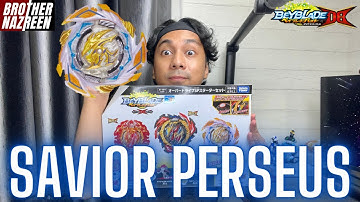 BEARING DASH! B-191 Savior Perseus | Beyblade Burst Dynamite Battle Unboxing & Review