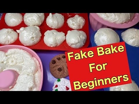 How to Make Fake Frosting for Ornaments
