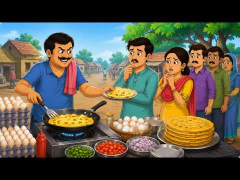 गरीब ऑमलेट वाला | Garib Omelette Wala | Hindi Kahaniyan | Moral Stories | Bedtime Stories |