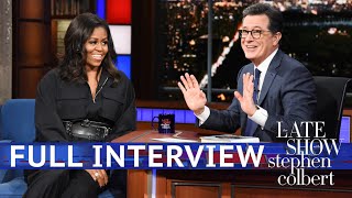 Full Interview: Michelle Obama Talks To Stephen Colbert