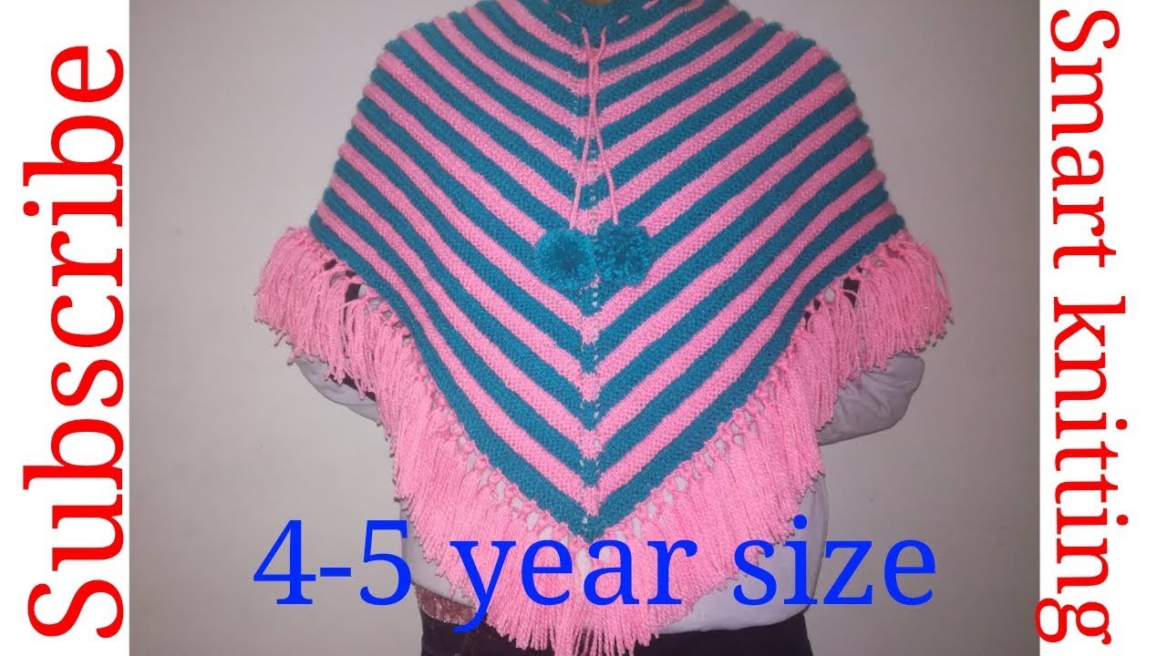 Poncho in Easy way Hindi ||♥ Latest