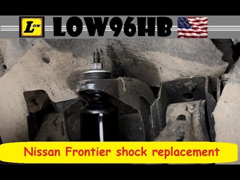 How to replace the shocks on a 2004 Nissan Frontier #truck #howto #diy ...