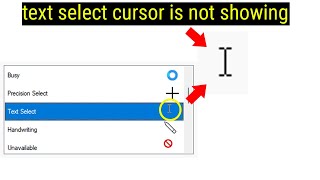 Text Select Cursor White Problem || text select cursor is invisible