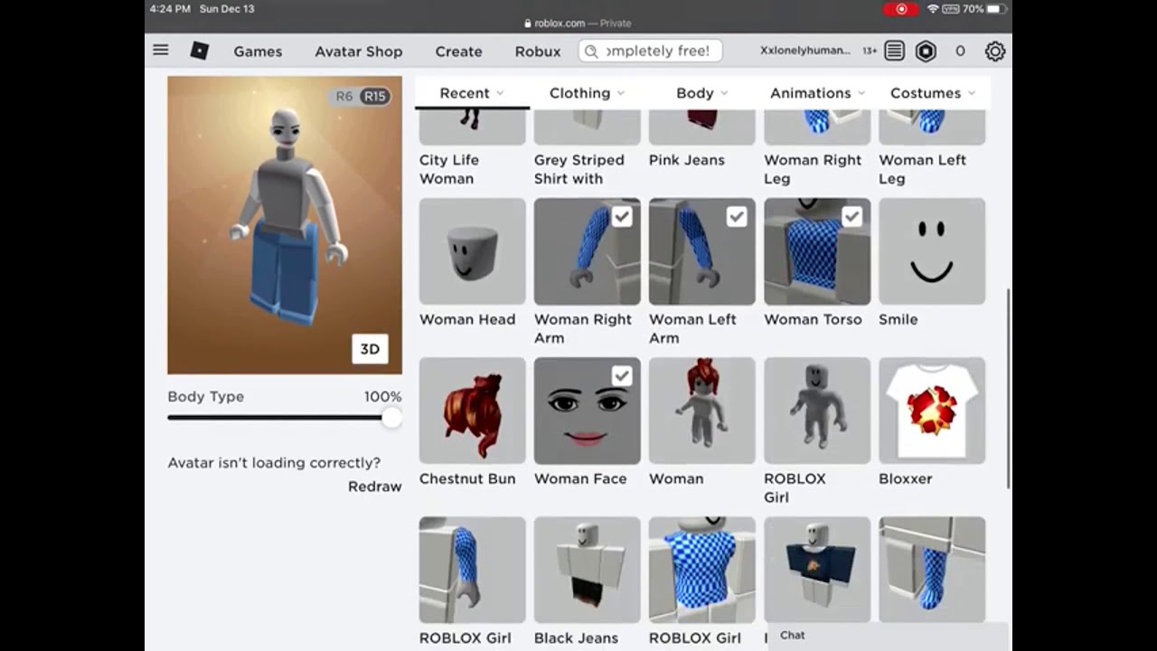 City Life Woman - Face, Roblox Wiki