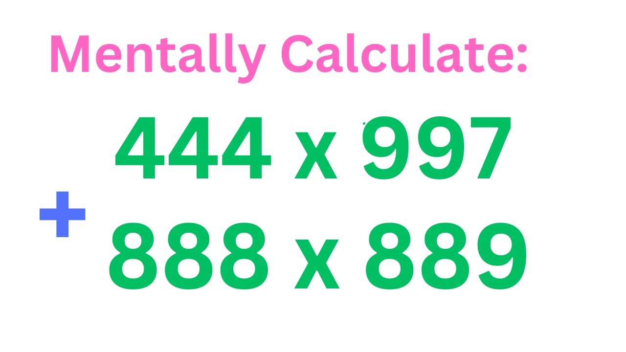 444x #maths #maths #mathematics #math - YouTube