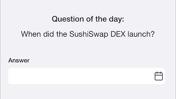 2 August Time Farm Answer Today | Oracle of time | When did the SushiSwap DEX launch?