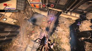 Evolve - Defend Solo (AI Bots) on Salveron Industries Map: Kraken Gameplay, Lightning Strike Action