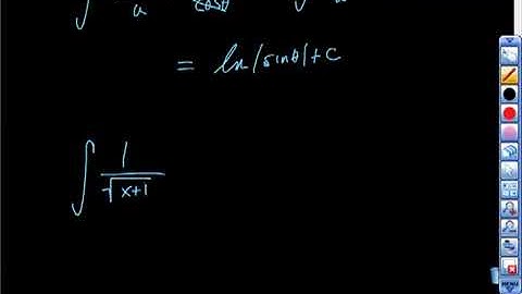 AP Calculus AB Find the Indefinite Integral of a Logarithmic Function 3