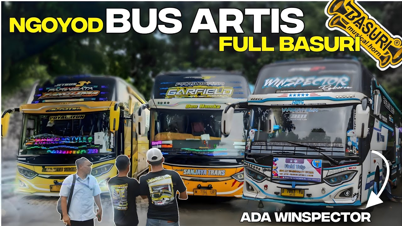 [ KONVOI 4 UNIT SANJAYA TRANS ] AUTO FULL BASURI DAN SERU🔥