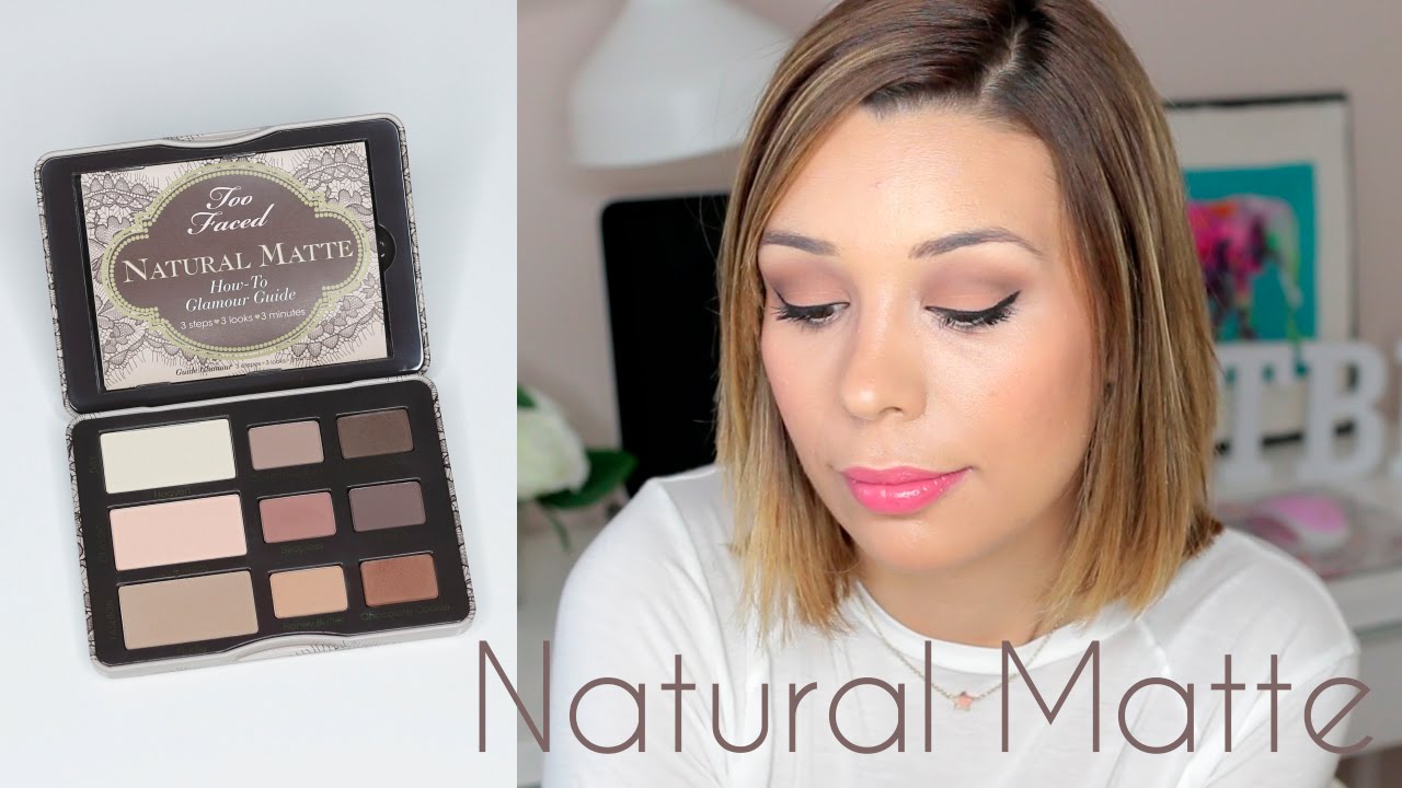 Paleta Natural Matte | Too Faced