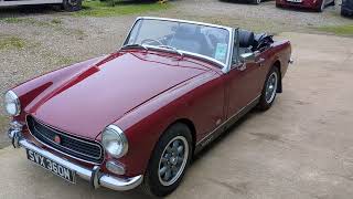 1974 MG Midget RWA, stunning Heritage shell restoration