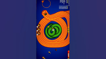 🐍WormsZone.io ❤001 Slither Snake Top01 /Best World Record Snake Epic cacing WormsZoneio #206