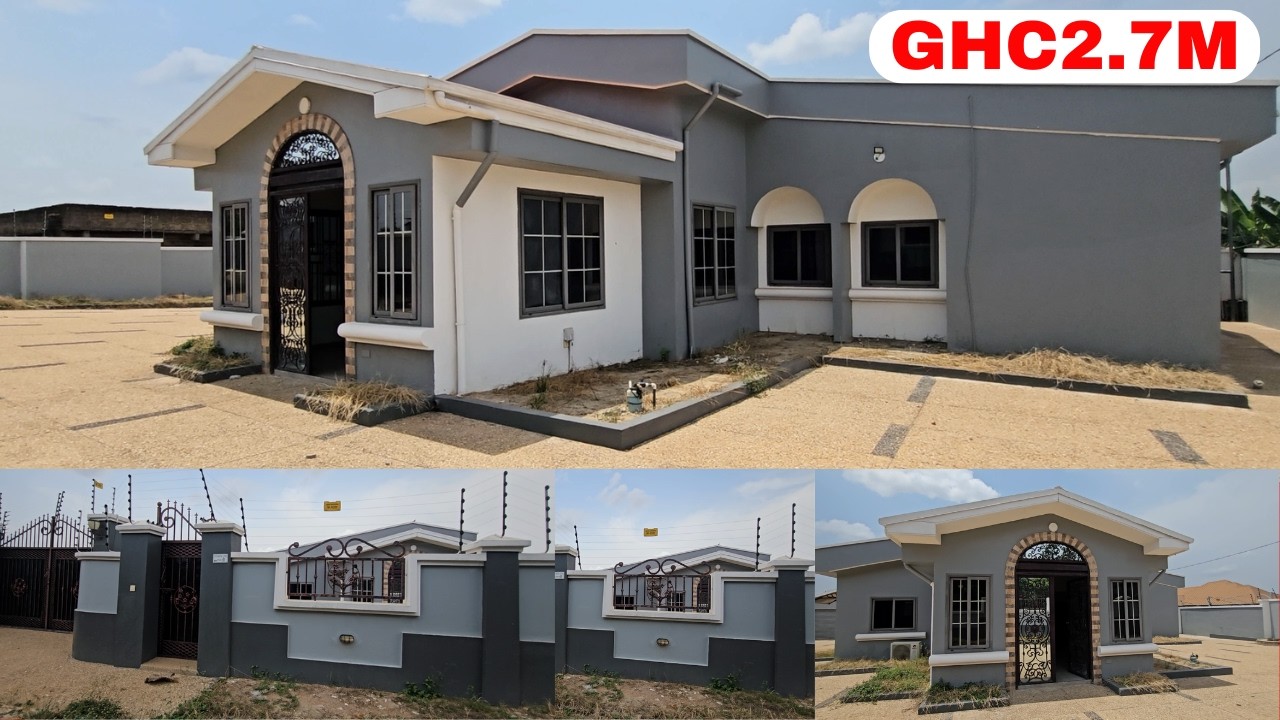 Меблированный дом с 5 спальнями за GHC2,7 м в Кумаси-Сантаси-Ампатия