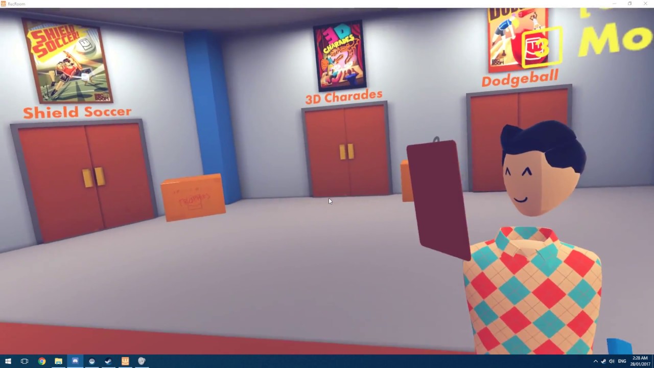 [Vive] Rec Room - 2017/1/28 - YouTube