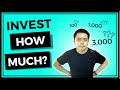 How Much Should I Invest? | Investing for Beginners