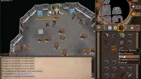 Runescape Dungeoneering Boss: Stomp