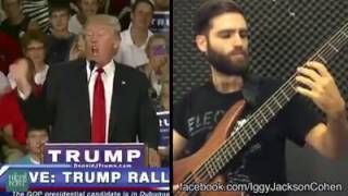 Guy playing Bass to Trumps China😌