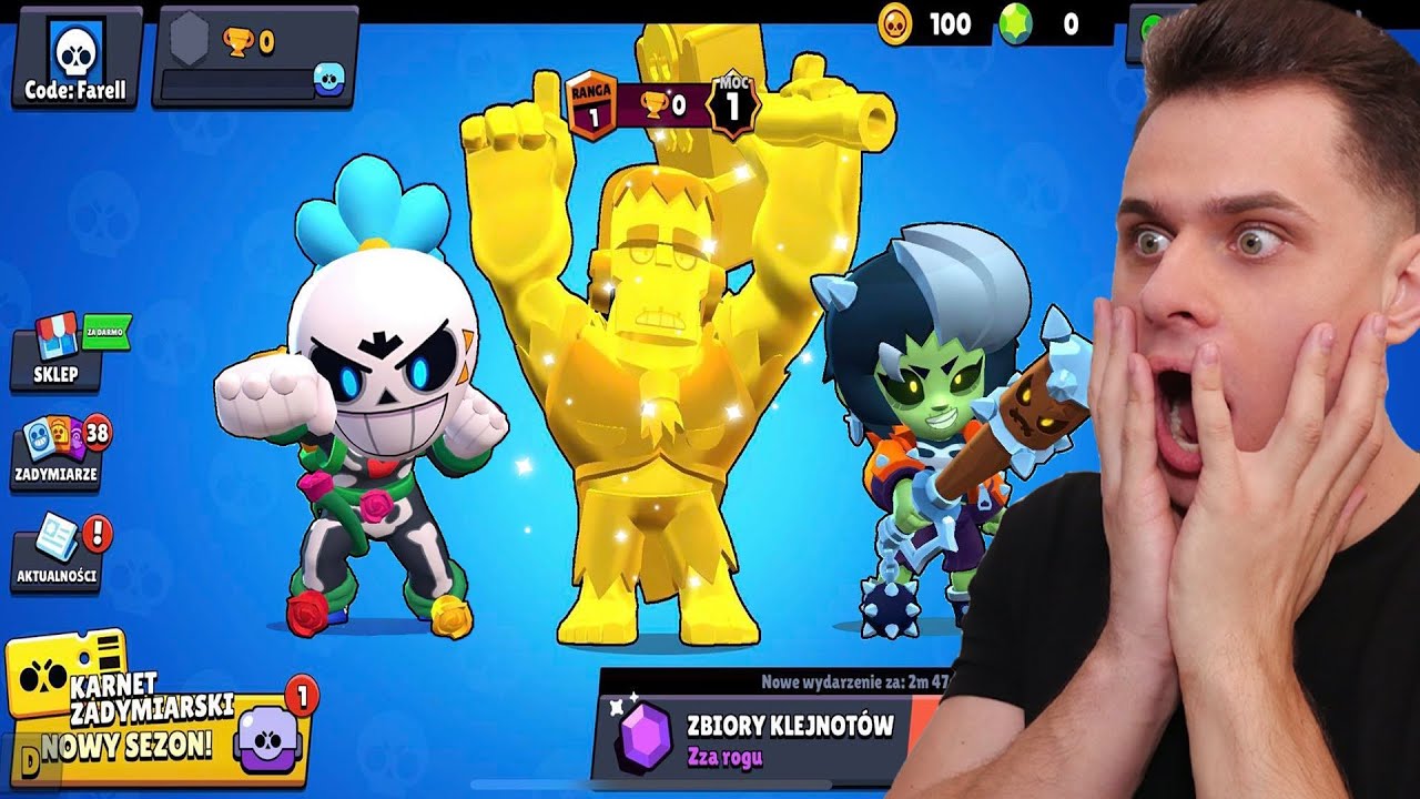 Gram Amber Przedpremierowo Aktualizacja W Brawl Stars Youtube