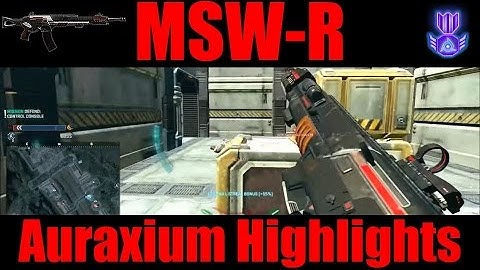 Planetside 2 | MSW-R Auraxium Highlights