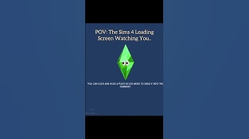 POV: The Sims 4 Loading Screen Watching You 👀⏳️😮‍💨