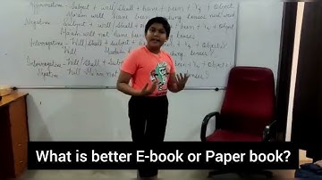 What is better E-book or Paper book? - Grooming Session #publicspeaking #englishspeaking