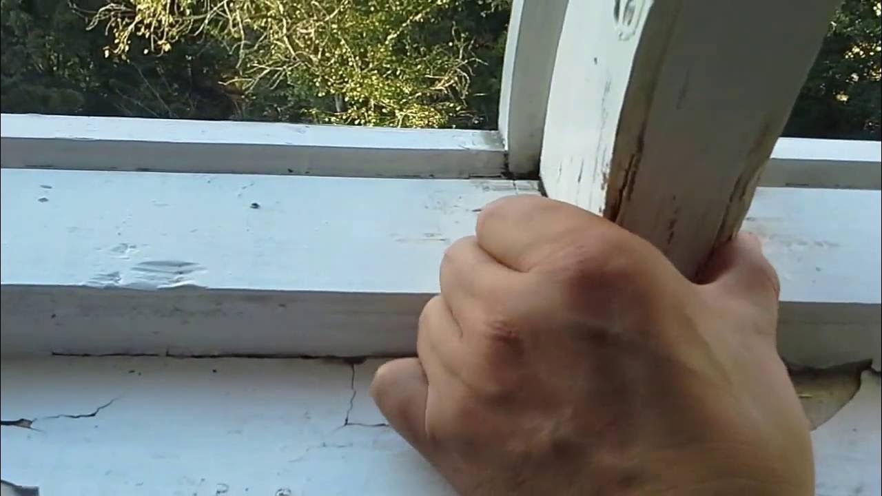 Как снять штапик с деревянного окна
