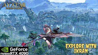 Scenic Flight in Avatar's Mystical World | Avatar: Frontiers of Pandora #rtx4090