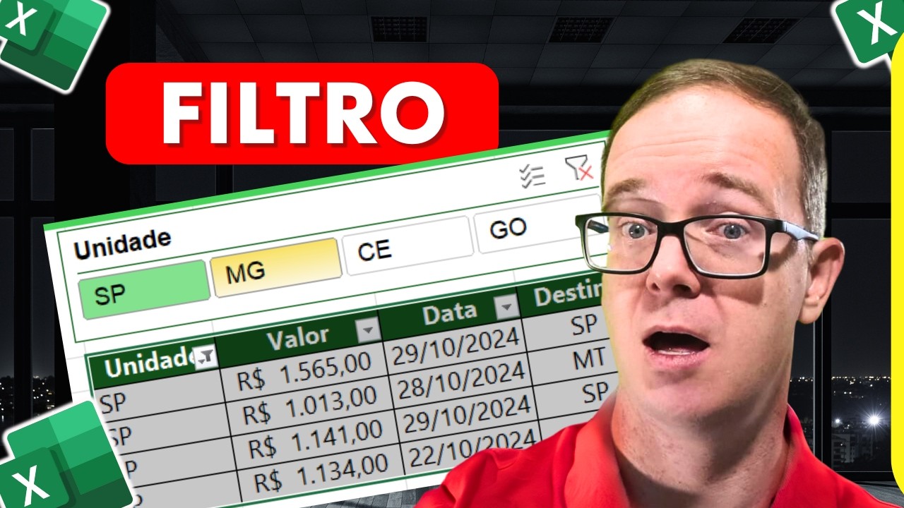 Truque para Filtro na Tabela no Excel
