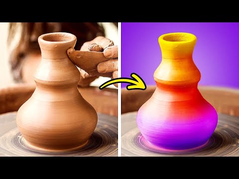 Relaxing Pottery and Clay Crafts For Crafting Fans