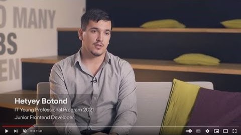 Milyen hosszú távú lehetőségeket nyújt a Lufthansa Systems Hungária? | IT YP Program 2022