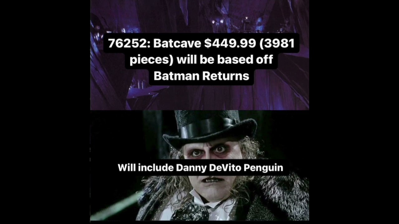 NEW $450 LEGO Batman Returns Batcave Leak - Including the Flash Movie? 