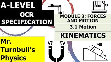Kinematics (OCR A-Level Physics)