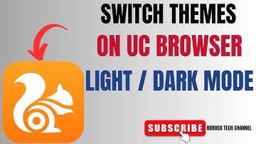 How to Turn On Night Mode & Switch Theme on UC Browser (Dark Mode Tutorial)