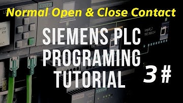 PLC Tutorial for beginners Part #3 Normal Open / Close push button # TIA PORTAL