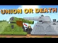 "Forced Union" Cartoons about tanks