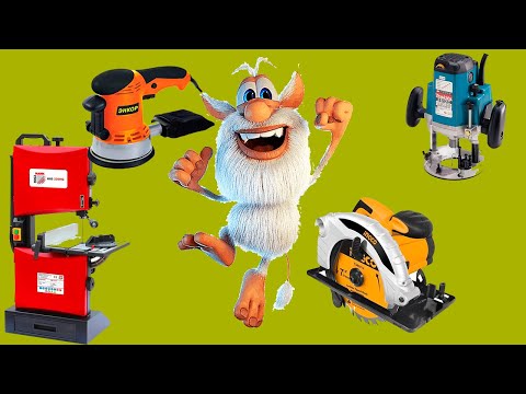 Видео: Видео с игрушками. Буба и строительные инструменты